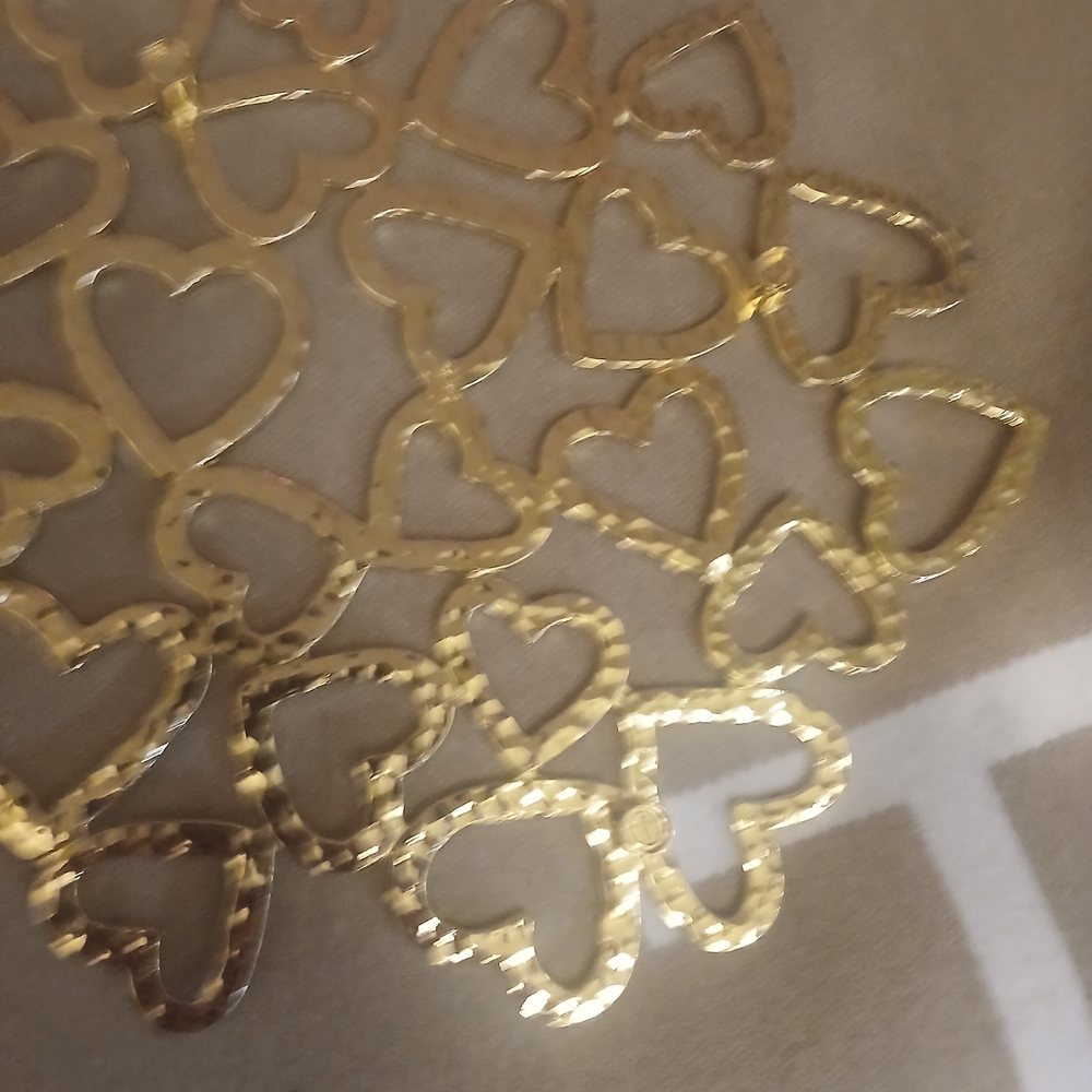 Michael Aram Gold Heart Trivet - Picture 2 of 8